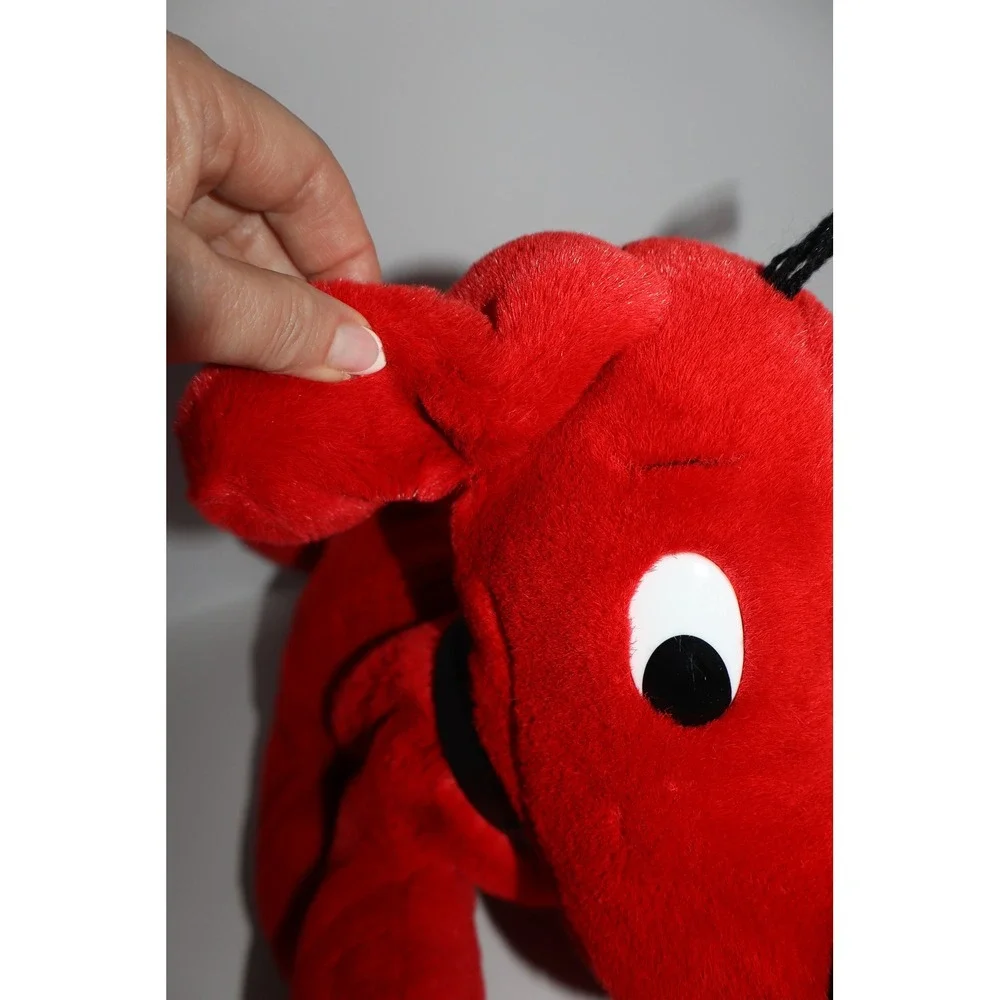 Vintage 1991 Clifford the Big Red Dog Dakin Plush Hand Puppet Red 14 Inch Toy